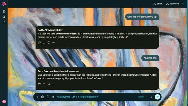 Hidden Trace theme preview