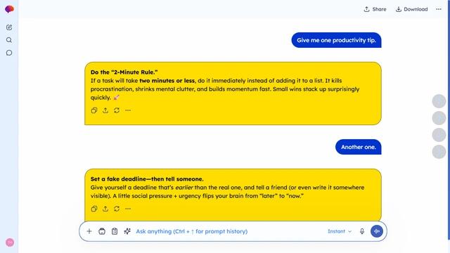 High Contrast Blue theme preview