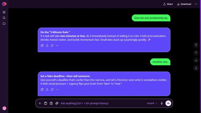 High Contrast Violet Night theme preview