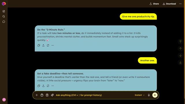 High Contrast Yellow theme preview