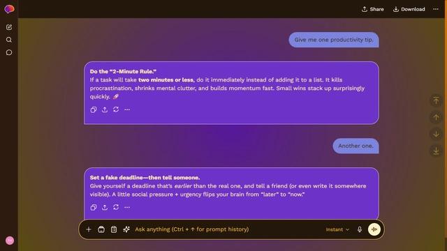 Hushed River theme preview