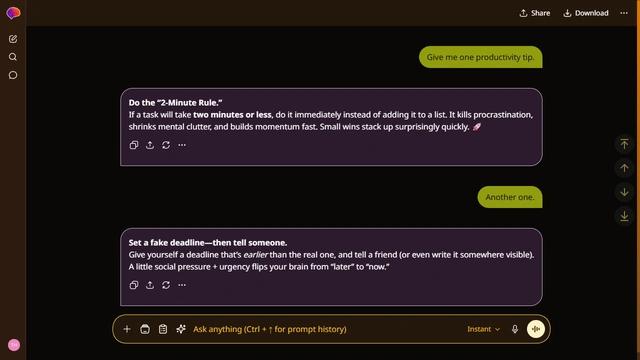 Low Contrast Night Gold theme preview