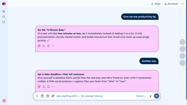 Low Vision Blue theme preview