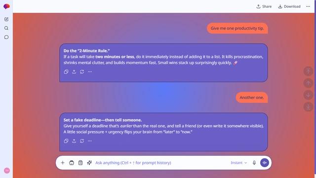 Lucent Summit theme preview