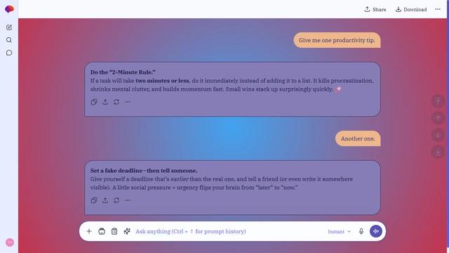 Luminous Summit theme preview
