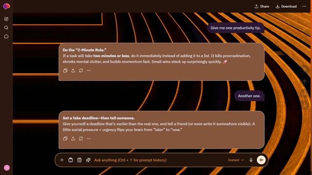 Luminous Veil theme preview