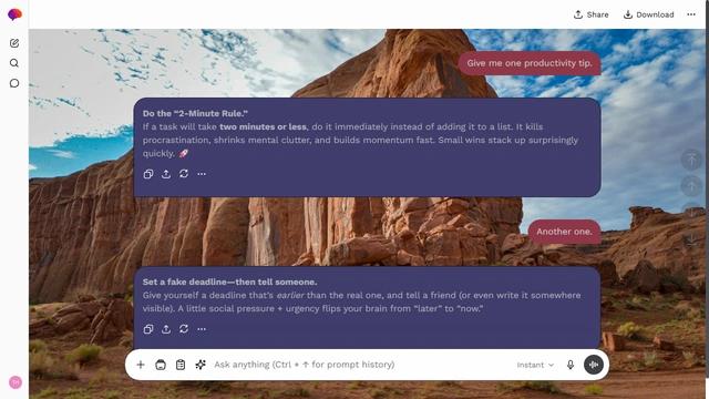 Misty District is a light zinc ChatGPT theme with an image background.