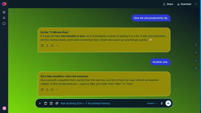 Misty Glow theme preview