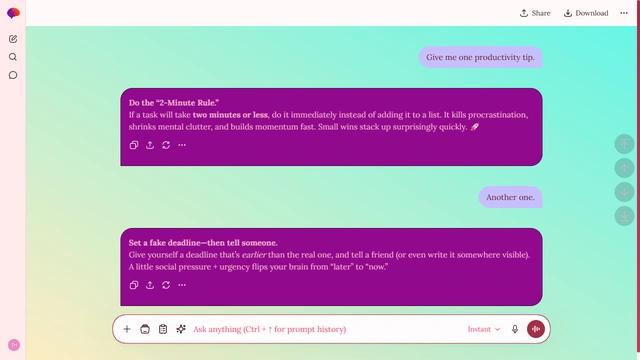 Misty Plume theme preview