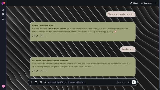 Misty Tactile theme preview