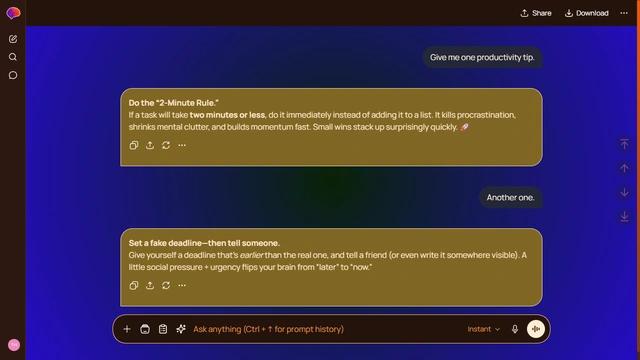 Muted Grid theme preview