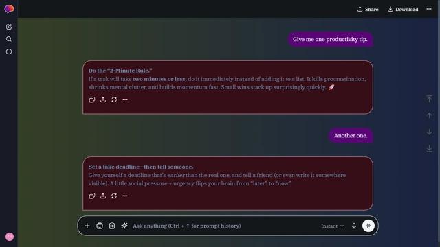 Muted Spine theme preview