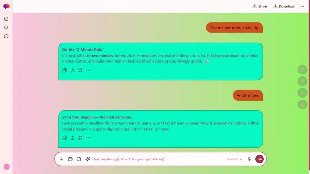 Pearled Ribbon theme preview