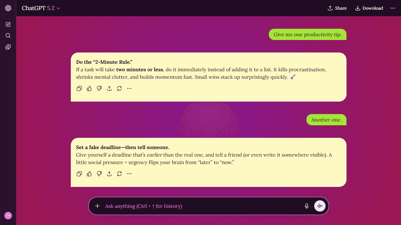 Quasar Aura theme preview