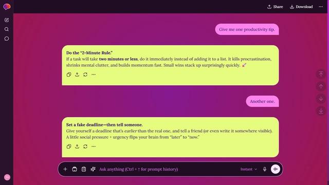 Quasar Aura theme preview