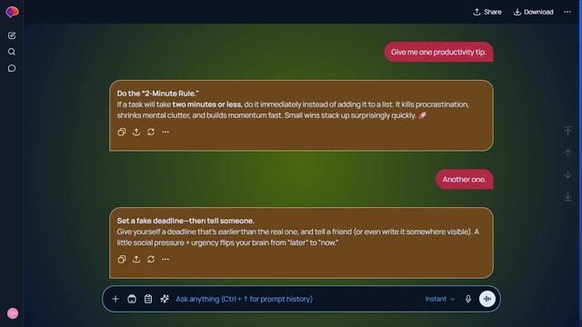 Quiet Meadow theme preview