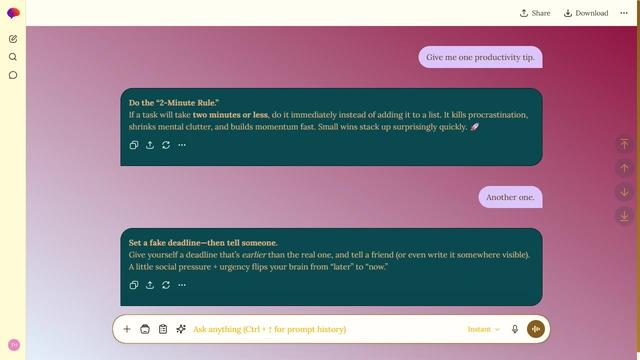 Rainlit River theme preview