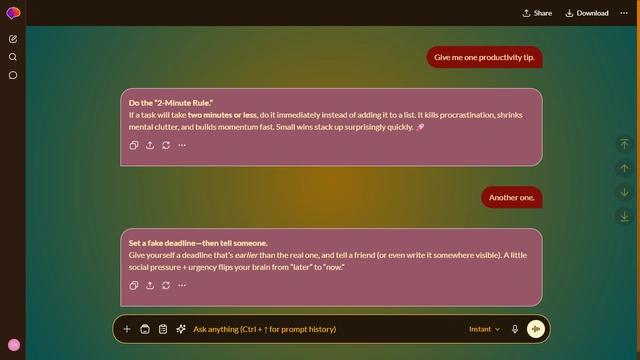 Rainlit Shore theme preview