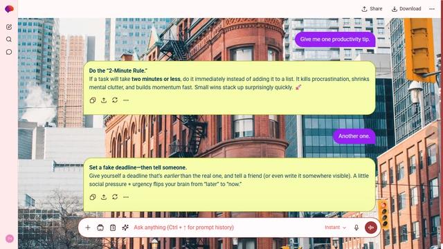 Serene District theme preview