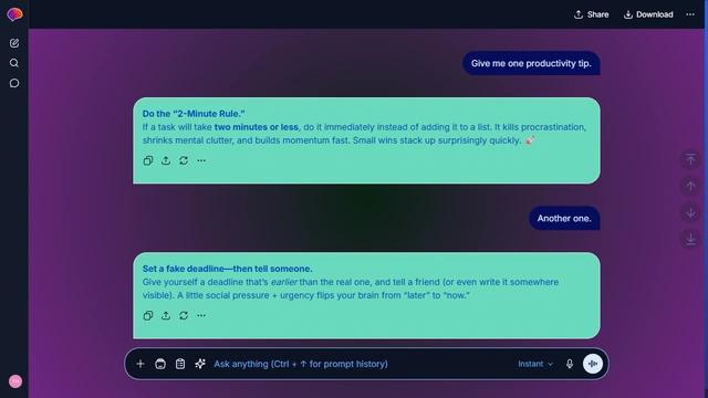 Serene Metro theme preview