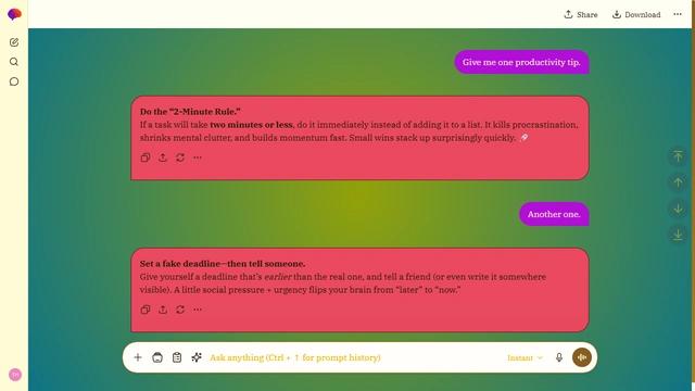 Serene Skyline theme preview