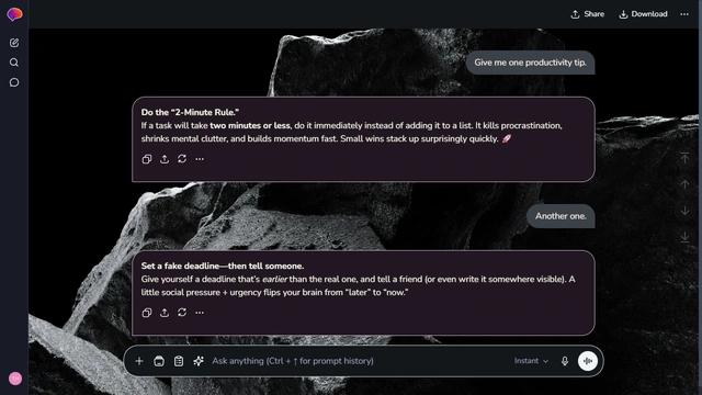 Serene Surface theme preview