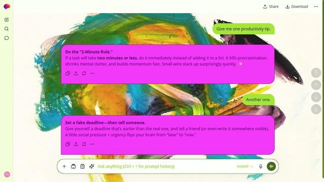 Serene Trace theme preview