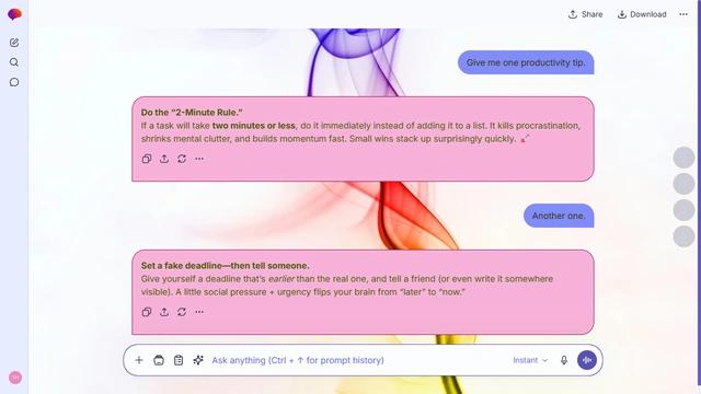 Serene Wisp theme preview