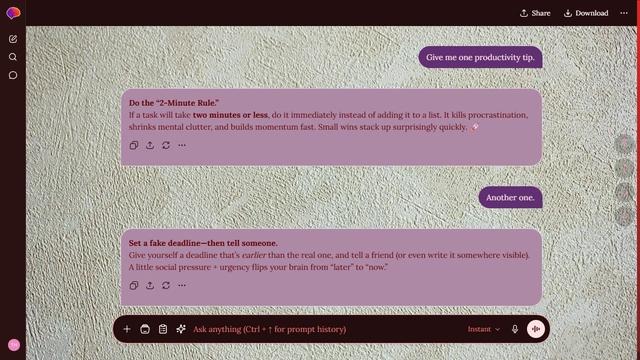 Shaded Whorl is a dark red ChatGPT theme with an image background.