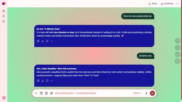 Signal Prism theme preview