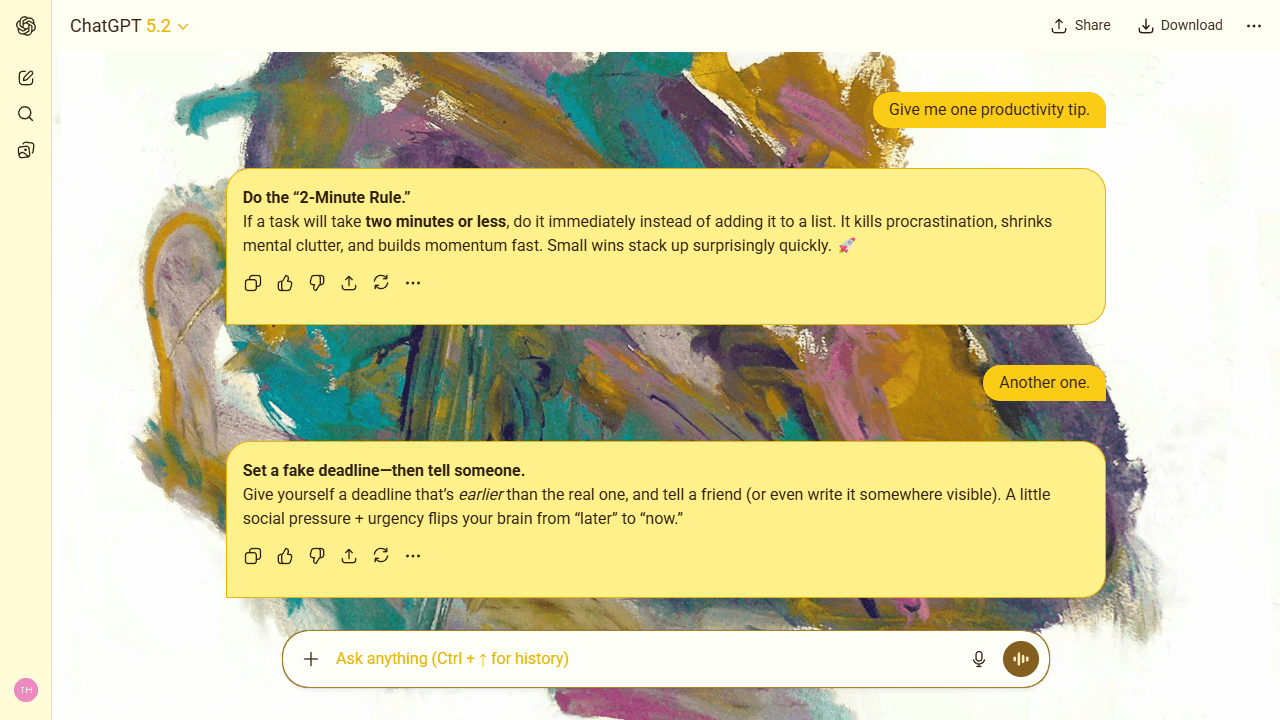 Silent Bloom theme preview