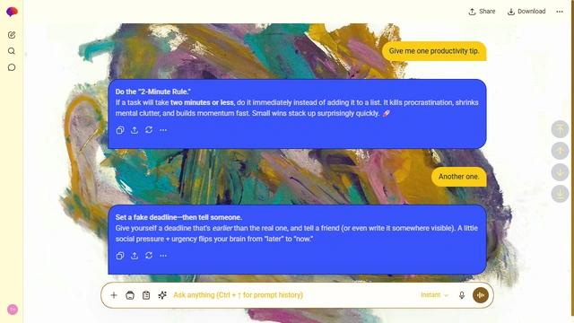 Silent Bloom theme preview