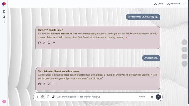 Silent Fiber theme preview