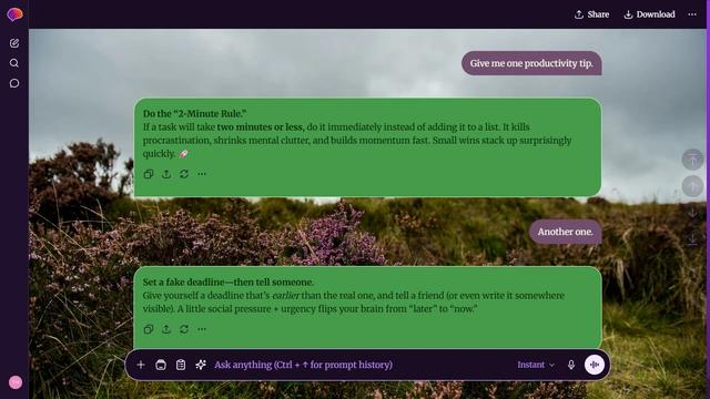 Silent Field theme preview
