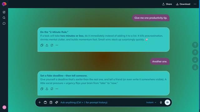 Silent Glade theme preview