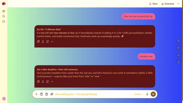 Smoky Skyline theme preview