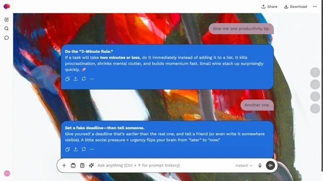 Soft Arcade is a light stone ChatGPT theme with an image background.