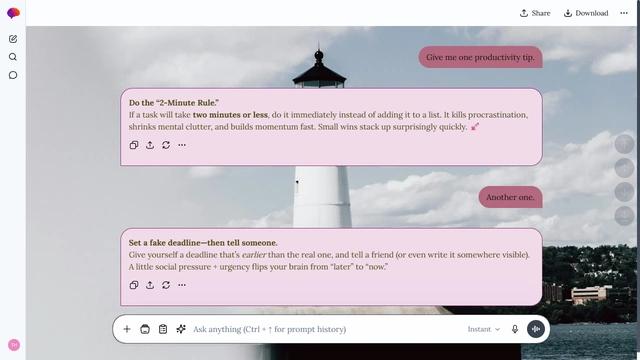 Soft Updraft theme preview