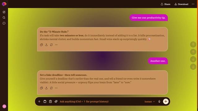 Still Horizon theme preview
