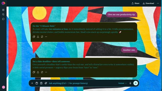 Stormy Cloud is a dark cyan ChatGPT theme with an image background.