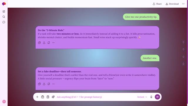 Stormy Layer theme preview