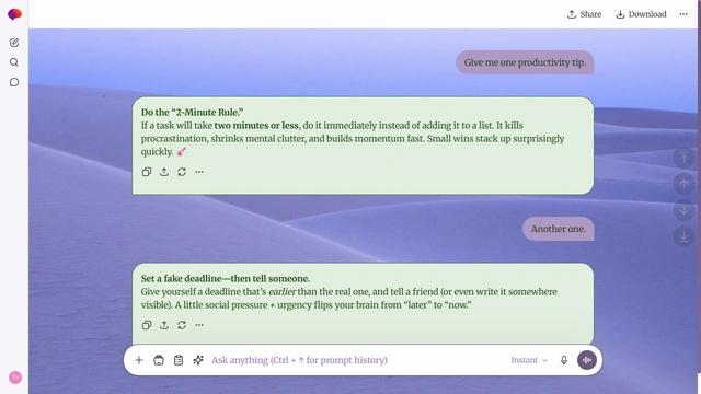 Sunlit Spine theme preview