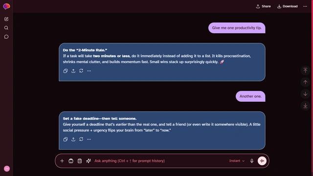 Tritanomaly Night Rose theme preview