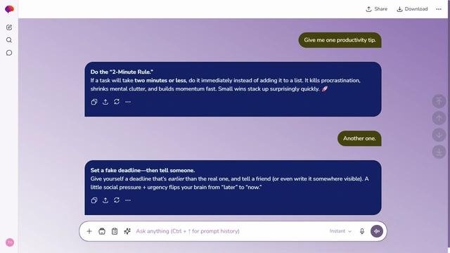 Whisper Core theme preview
