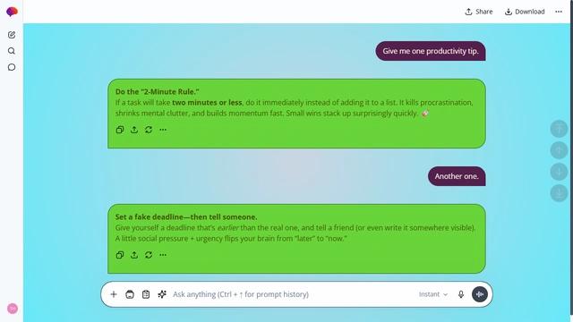 Whisper Flare theme preview