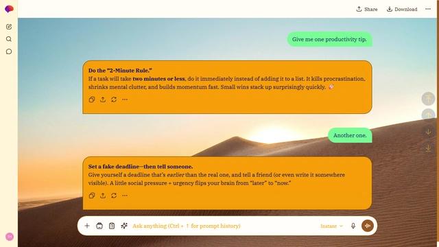 Wild Basin theme preview