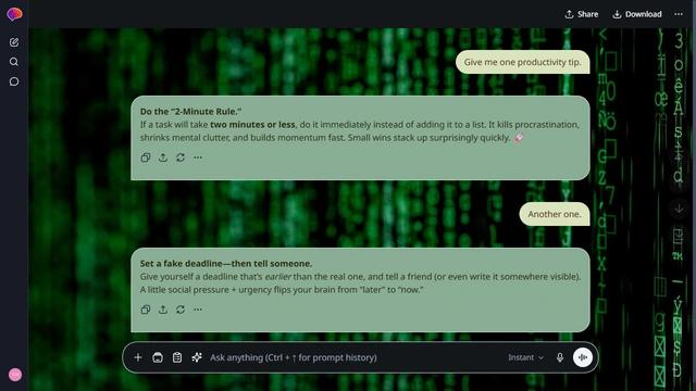 Wild Trace theme preview