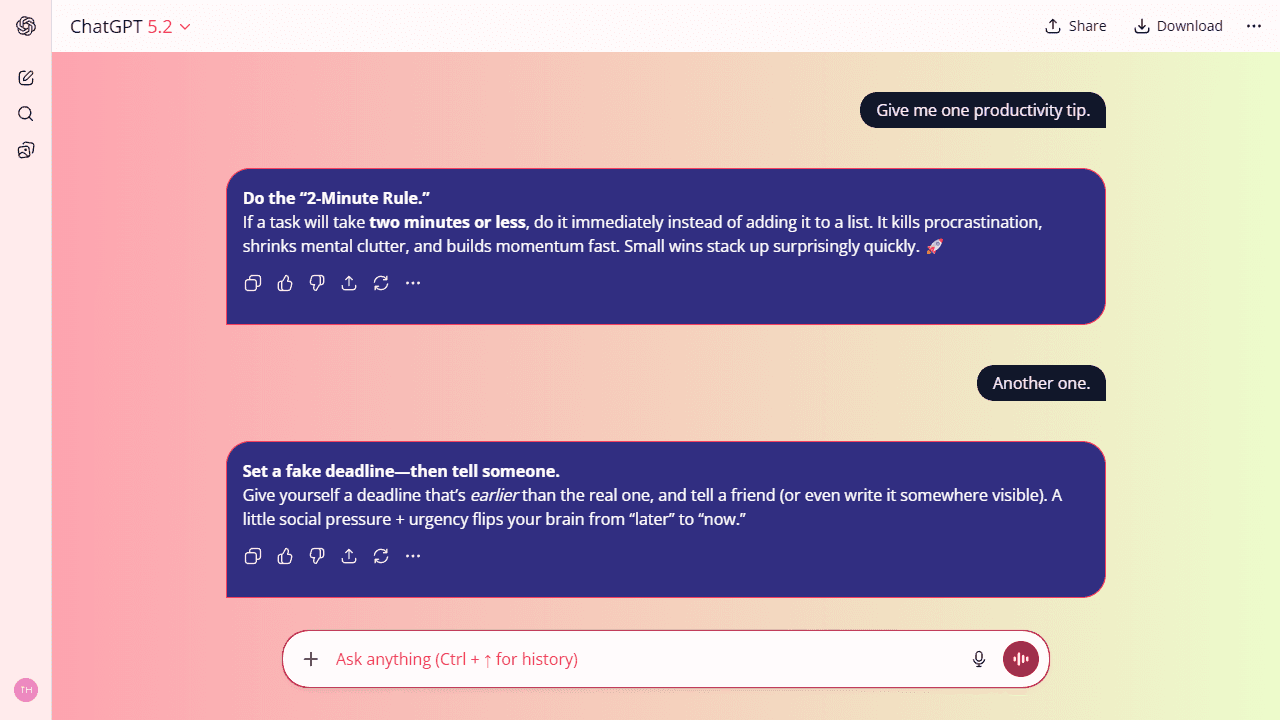 Wisp Sway theme preview