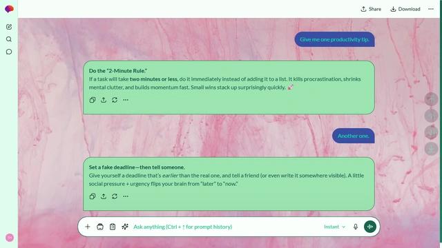 Woven Dune is a light emerald ChatGPT theme with an image background.