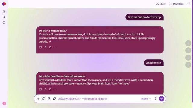 Zenith Pulse theme preview